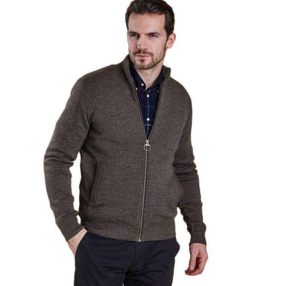 Barbour Ardeley Zip Through Jacket in Rustic Marl - Size Small - $299 MSRP